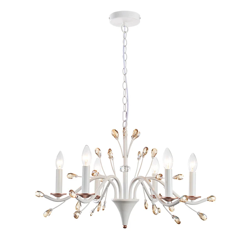 Потолочная люстра из кованого железа для ресторана гостиной|vintage chandelier|vintage style