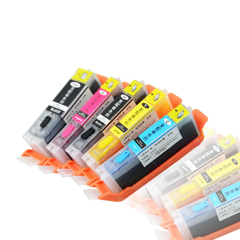 1set OSK PGI 250 CLI 251 картридж со съедобными чернилами для принтера canon PIXMA MG5420 MG5422 MG5520 MG5522 MG6420 IP7220 MX722 MX922 IX6820 принтер - Цвет: 1set