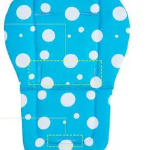 Мультяшная хлопковая подушка для коляски, подстилка в коляску, детское кресло/Автомобильная прокладка для сиденья аксессуары для коляски Подушка для стула