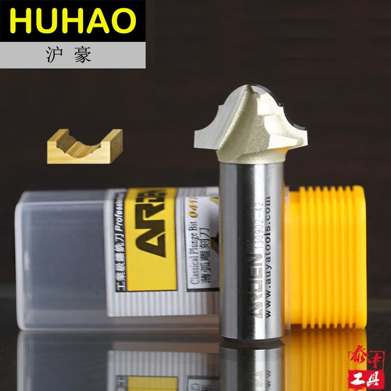 

embouts routeur Woodworking Double Roman Ogee Groove Arden Router Bit - 1/2*9 mm " Shank - Arden A0413038