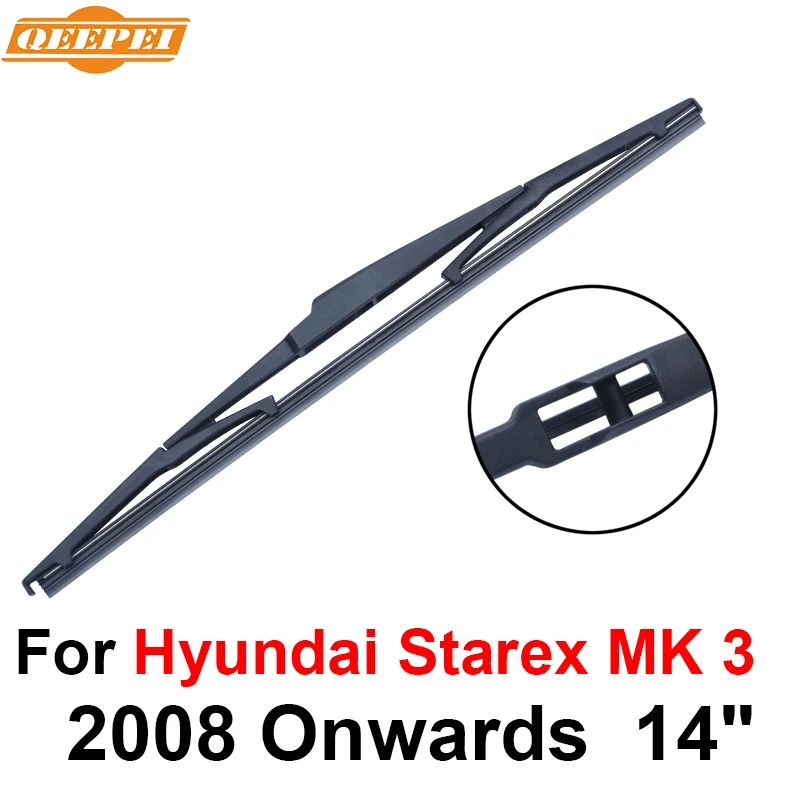 QEEPEI Rear Wiper Blade No Arm For Hyundai Santa Fe (CM) 2007 2012 14'' 5 door SUV High Quality