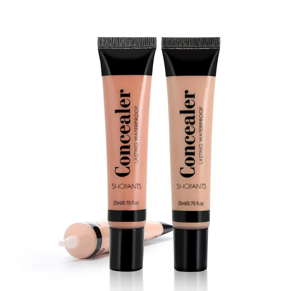 Waterproof Face Contour Liquid Concealer Primer Moisturizing Pigment Makeup Face Concealer Cream Invisible Pores Corretivo