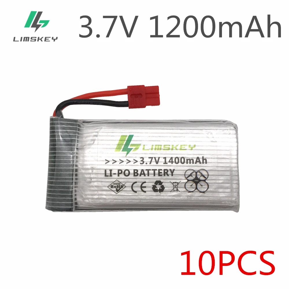 Литий полимерный аккумулятор Limskey 3 7 в 1400 мАч для Syma X5uw x5uc x5hw x5hc квадрокоптера SYMA