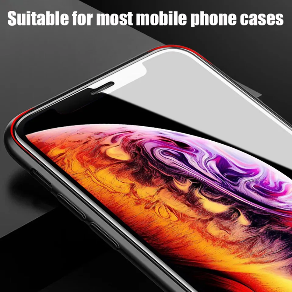 iPhonexs Screen Protector Film For iPhone X XS Tempered Glass 5D Full Cover Glass For iPhone 6 s 7 8 Plus X XR XS Max Glasses 6D (1)