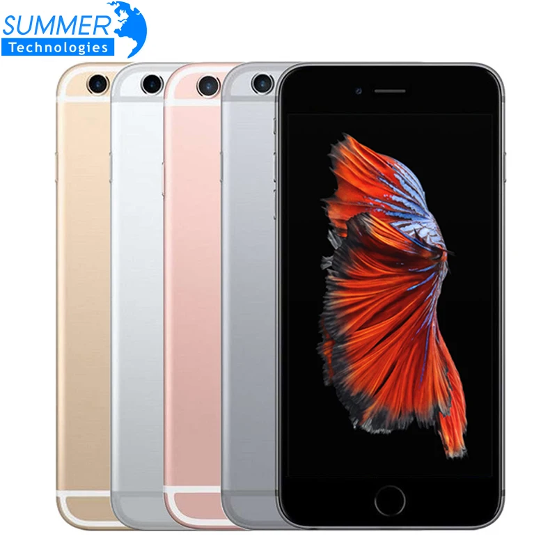 Original Unlocked Apple iPhone 6S Mobile Phone iOS Dual Core 4.7'' 12.0MP Camera 2GB RAM 16/64/128GB ROM 4G LTE Used Smartphone |