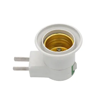 

Lamp Holder Converters Lamp Base E27 LED Light Male Socket to Type Plug Adapter Converter for Bulb Lamp Holder With ON OFF Butto