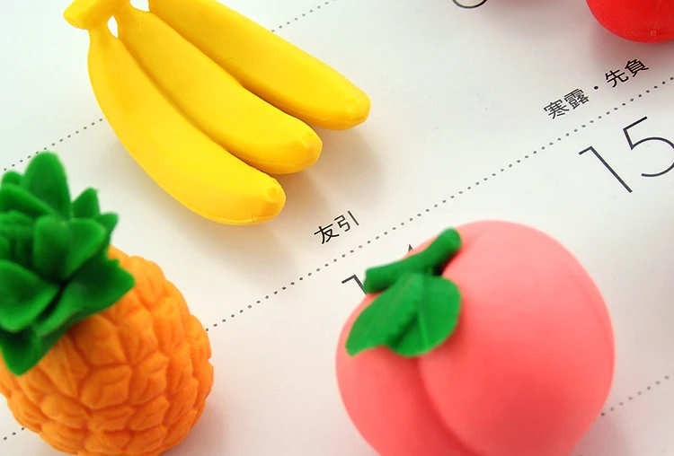 Iwako eraser rubber fruit rubber style eraser 3d rubber child giftin