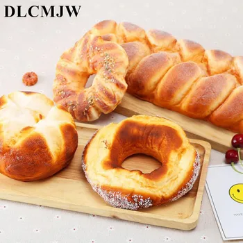 

Soft Bread Artificial bread Artificial food squishy Bread Simulation Model Soft Bread Fake Cake Bakery Photography props Decor