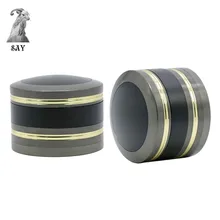 SY металлический шлифовальный станок из цинкового сплава 63 мм четырехслойная купольная крышка форма травы травяные Специи машинка для дробления и измельчения табака принадлежности для курения