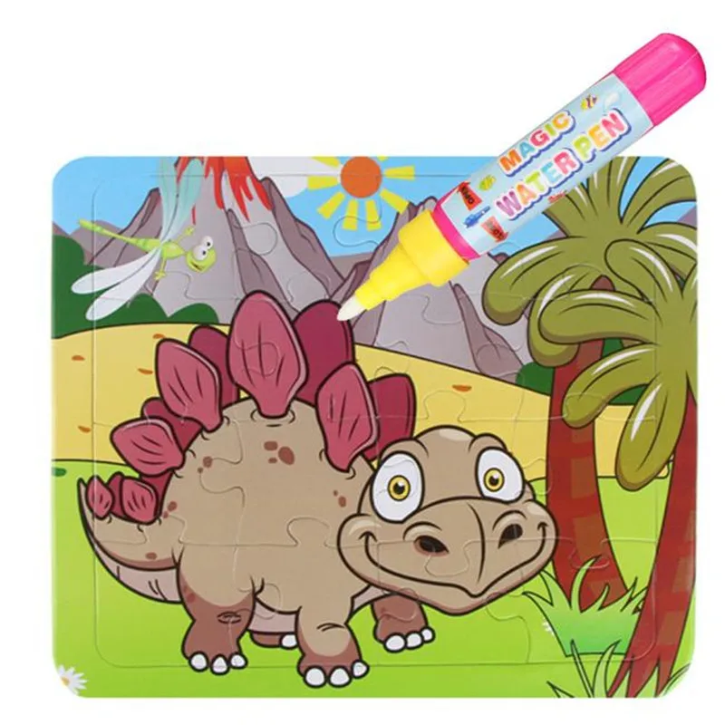 hot selling kids education magic water drawing painting board and learning puzzles toys wooden animal jigsaw - Drawing Painting For Kids hot selling kids education magic water drawing painting board and learning puzzles toys wooden animal jigsaw - Drawing Painting For Kids