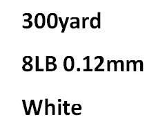 Fireline Crystal white300YD пожарная леска Плавленая леска Бисероплетение моно нейлон Pesca 6LB/8LB/10LB/12LB/15LB/20LB/30LB/40LB/60LB - Цвет: 300yd 8lb white