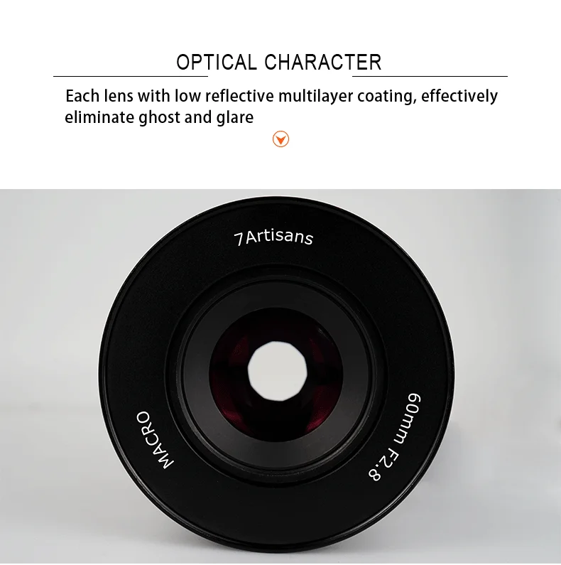 7 ремесленников 60 мм F2.8 объектив камеры для Canon Eosm eosd E Fuji M43 Nikon Z Mount увеличение макрообъектив