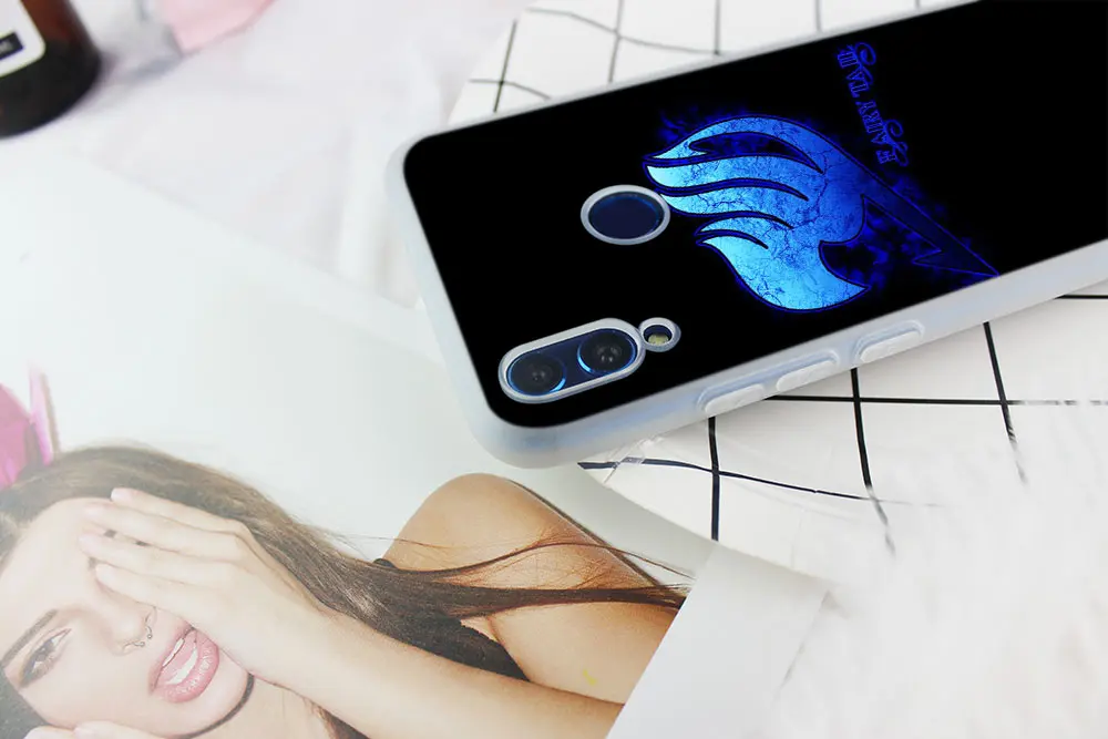 Аниме Манга Сказочный Хвост Логотип силиконовый чехол для телефона чехол для huawei Honor 9 10 Lite 6X 7X 8X Max 7A 8A 8C 20 PLAY 9x горячая распродажа