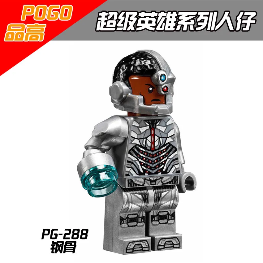

Single Sale PG288 Cyborg Winter Soldier super heros Building Blocks Children Gift Toys
