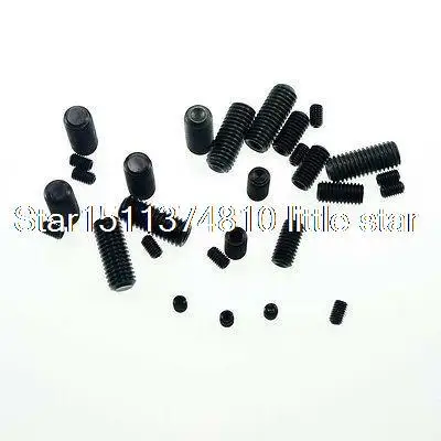 

Lot100 M3x3mm Head Hex Socket Set Grub Screws Metric Threaded Cup Point