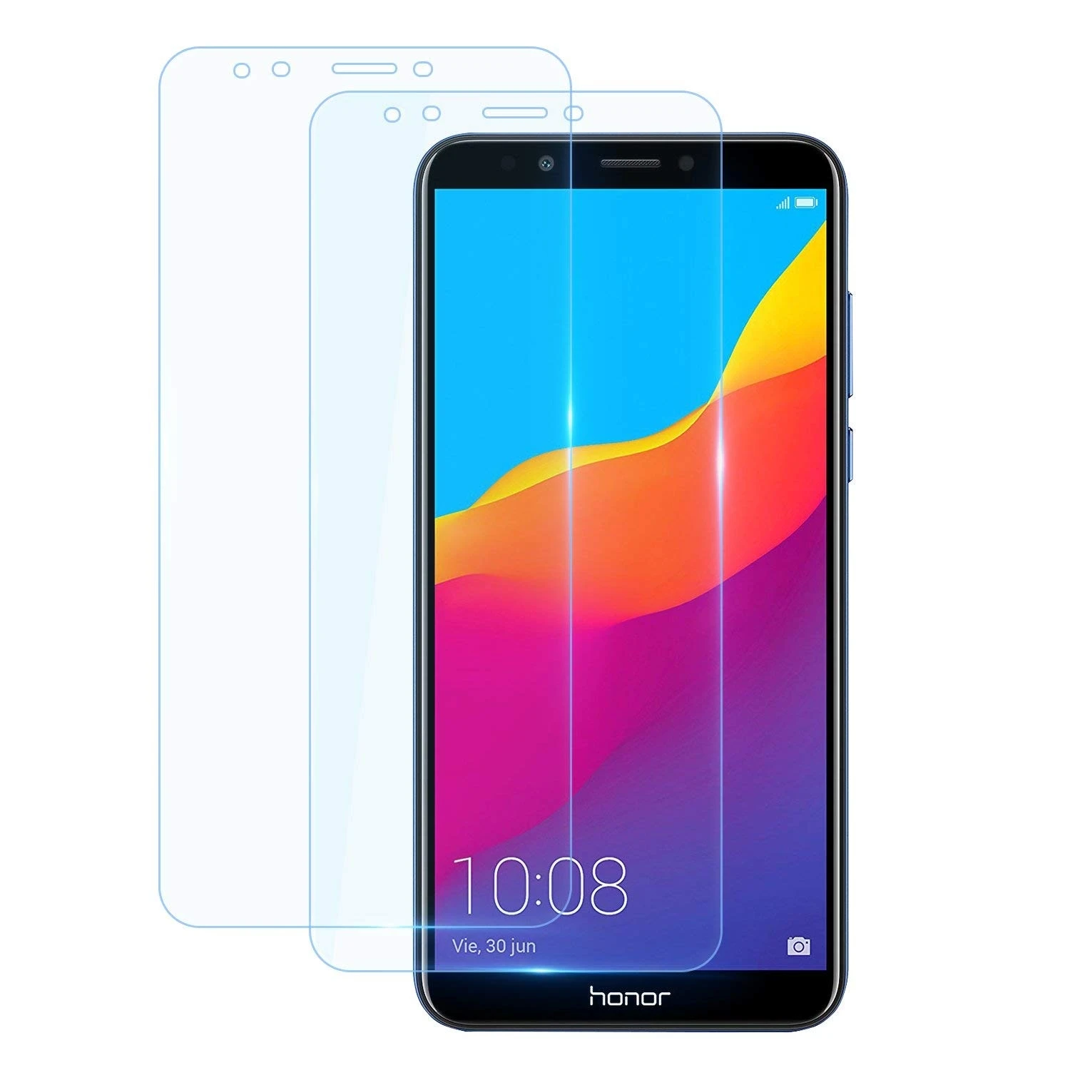 

2.5D 9H Tempered Glass For Huawei Honor 7C Glass AUM-L41 5.7inch Russian Version Screen Protector Film Honor 7C Glass Cover Film