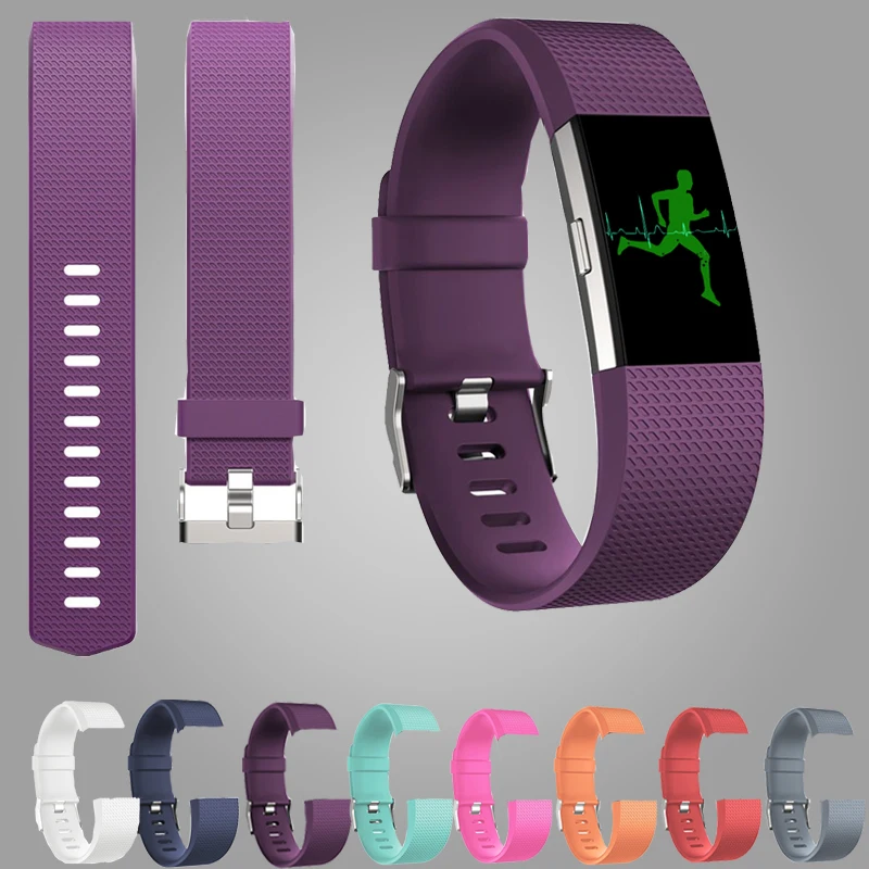 

Strap for Fitbit Charge 2 Silica Strap for Fitbit Wristband Replacement Fitbit Accessories Strap for Smart Band Sports Strap.
