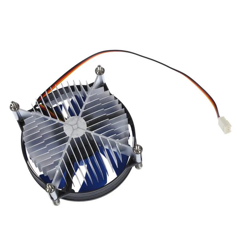 AABB XYCP радиатор процессора для 65 Вт Intel Socket LGA 1155/1156 Core i3/i5/i7 Blue|Вентиляторы| |