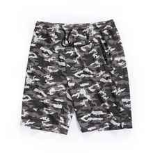 Для мужчин Jogger короткие тренировочные брюки для девочек фитнес тренировки повседневное armygreen Камуфляж Короткие штаны человек эластич