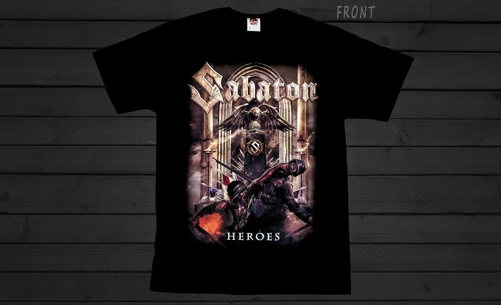 SABATON Heroes Swedish power metal band T_shirt Размеры: S до 6XL новейшие футболки модные стильные