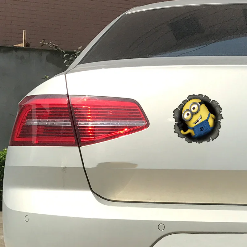 1pc Minions Car Sticker Despicable Me Cartoon Cute Glue Trunk Fuel Tank Cap Decal Waterproof Scratch Cover Body Trunk Sticker 1pc Minions Car Sticker Despicable Me Cartoon Cute Glue Trunk Fuel Tank Cap Decal Waterproof Scratch Cover Body Trunk Sticker