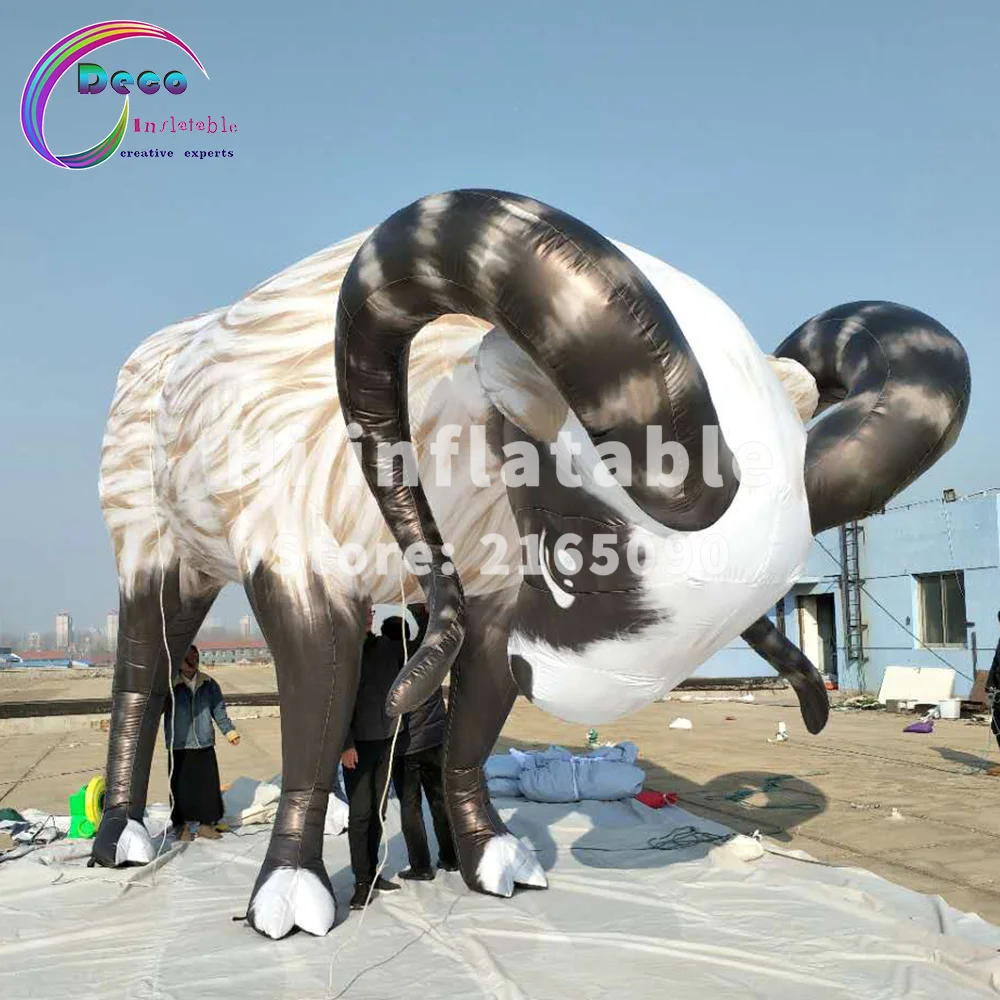 6m long giant inflatable replica goat sheep muttonin Ballons