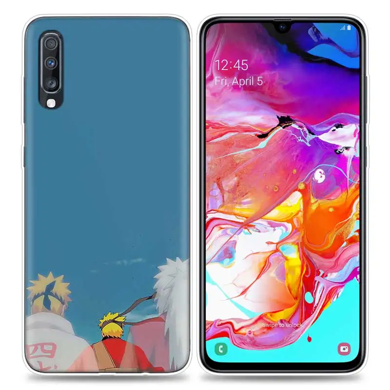 AMJ-09 Сумки чехол для samsung мобильного телефона галактики A50 A70 A30 A20 J4 J6 J8 A6 A8 M30 A7 плюс Note 8 9 героя аниме «Наруто все HD Coque J6Plus A6 - Цвет: AMJ-09