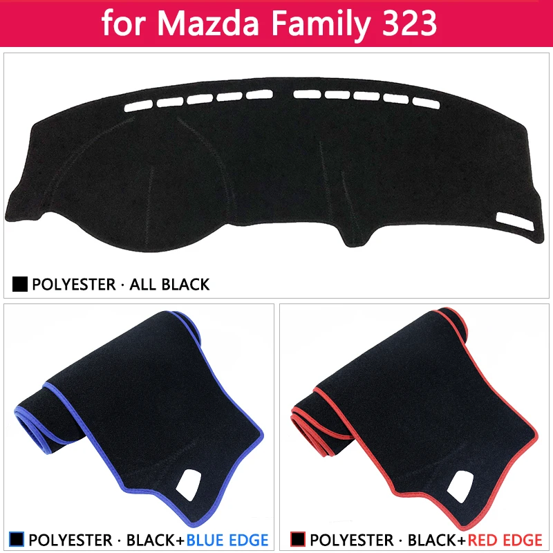 for Mazda Family 323 1998~2003 BJ Anti-Slip Mat Dashboard Cover Pad Sunshade Dashmat for Ford Laser KN KQ 2000 2002 Accessories