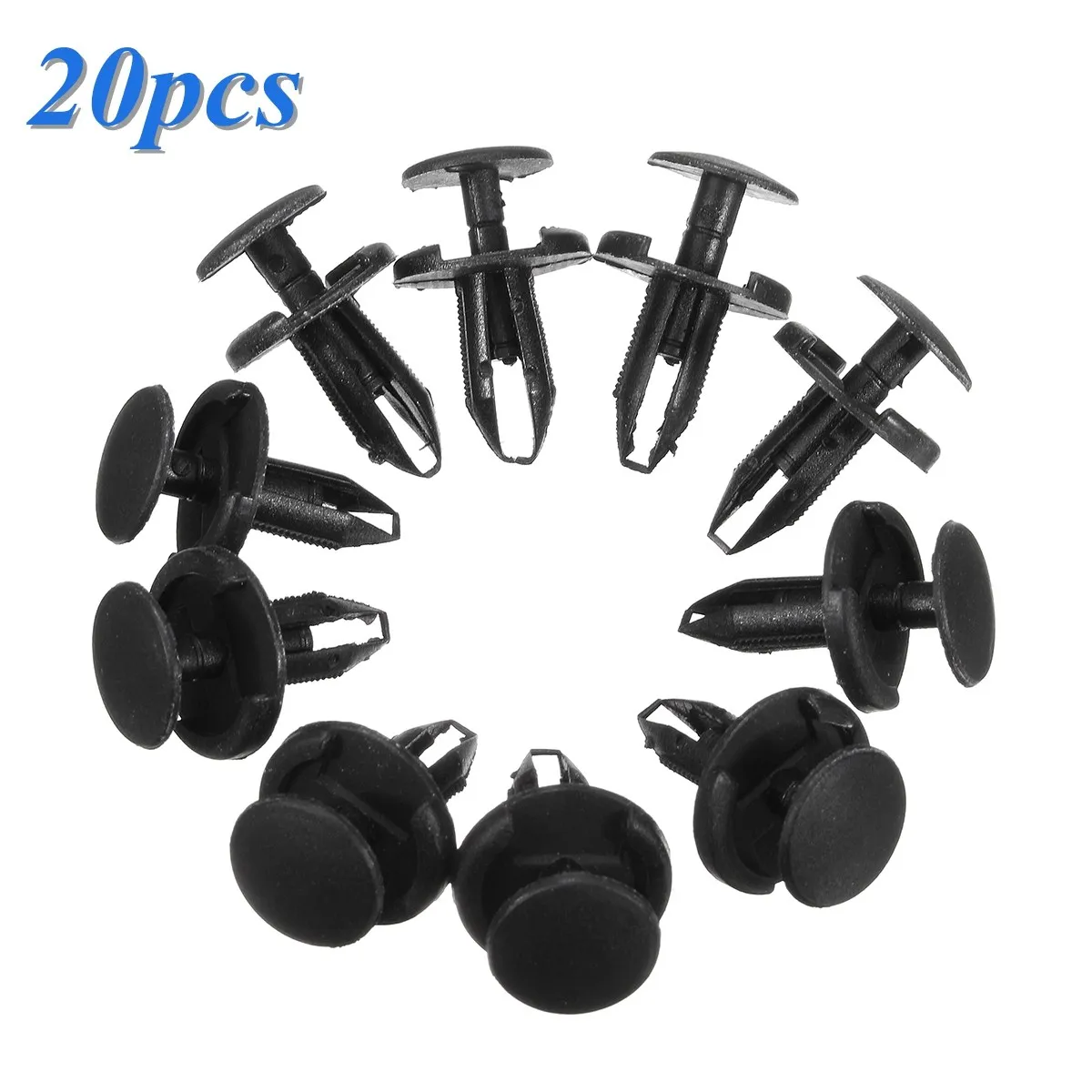 

20Pcs Car Radiator Engine Cover Bumper Clips Retainer For GM For Buick For Chevrolet SSR K2500 1999-2009 For Chrysler Sebring