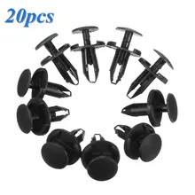 20Pcs Car Radiator Engine Cover Bumper Clips Retainer For GM For Buick For Chevrolet SSR K2500 1999-2009 For Chrysler Sebring