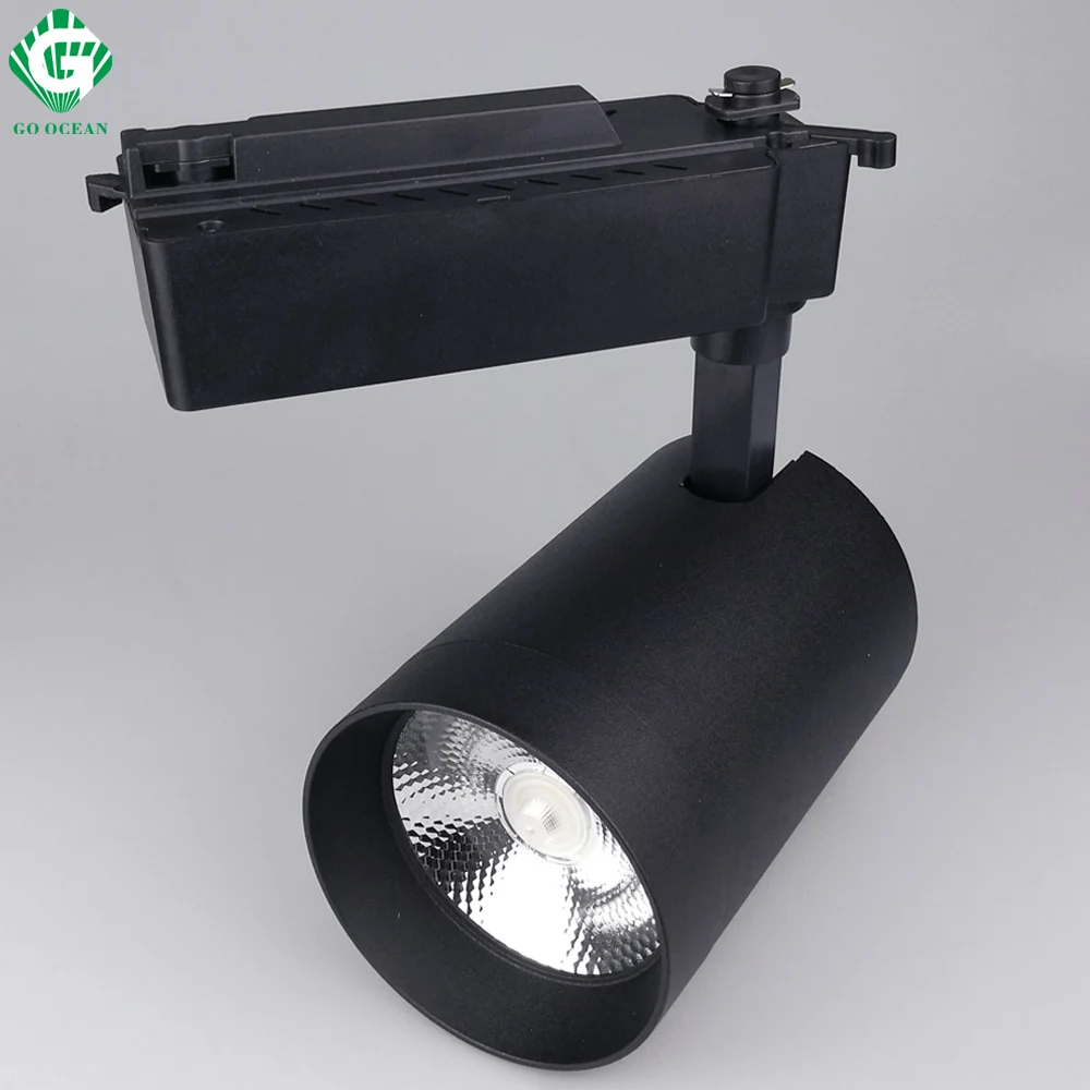 GO OCEAN Track Lighting Track Light 20W 30W Aluminum Clothing Shop Windows Showrooms Ceiling Rail Spotlights Track Lamp (8)