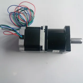 

Ratio 10:1 Planetary Gearbox Reducer with NEMA34 9.5NM 1360Oz-in Stepper Motor 86*126mm 6A 4 Wires Kit High Torque for CNC