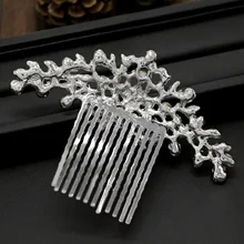 Свадебный цветок женский гребень для волос головной убор