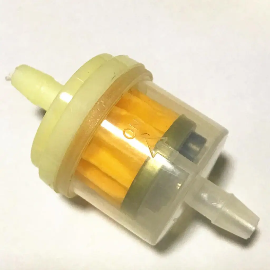 10 Pcs 6mm 1/4 Inch Universal Petrol Inline Fuel Filters For Motorcycle Car Dirt Bike Scooter Etc Gasoline Inline Fuel Filters