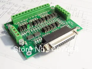 

CNC 25Pin I MACH3 CNC Router Breakout Board Max support 6 Axis Interface board