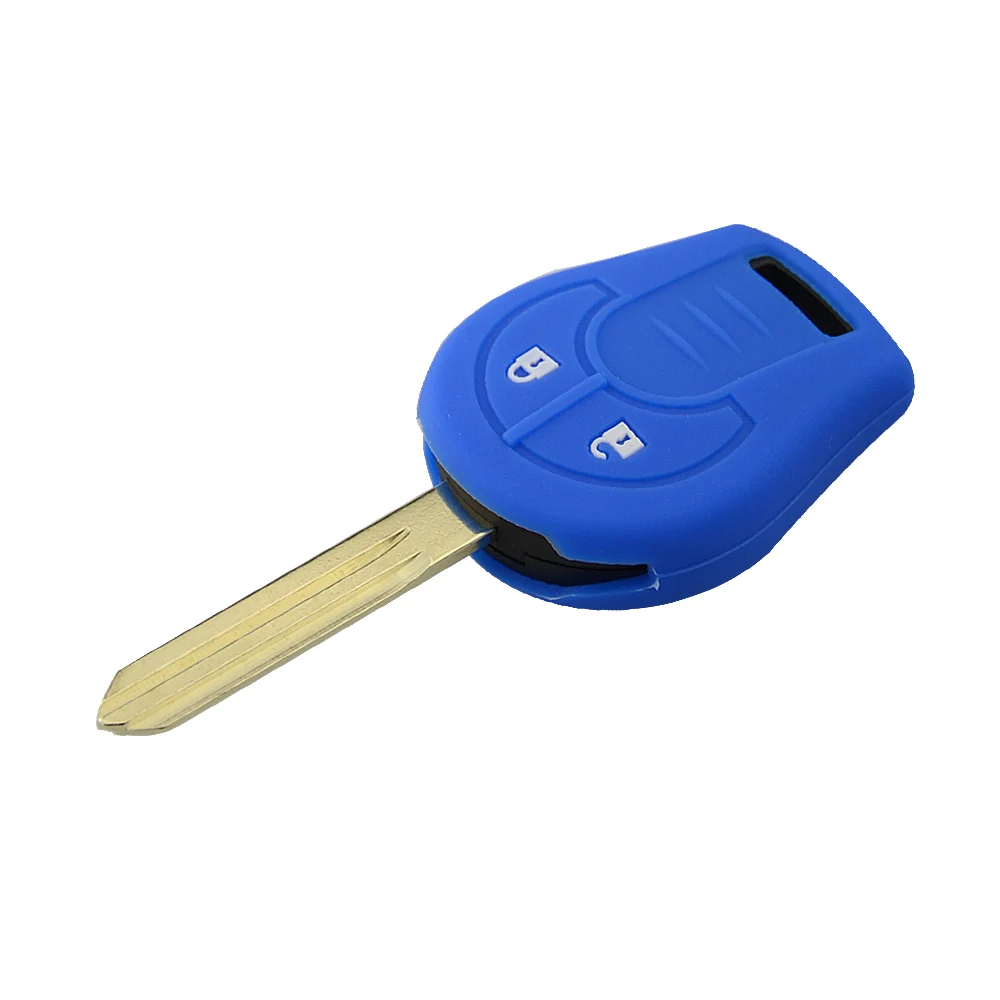 OkeyTech силиконовый мягкий резиновый 2 кнопочный автомобильный брелок для ключей