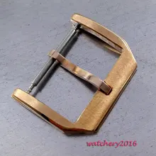 18 мм ширина позолоченный 316L нержавеющая сталь застежка для часов подходит для мужских часов