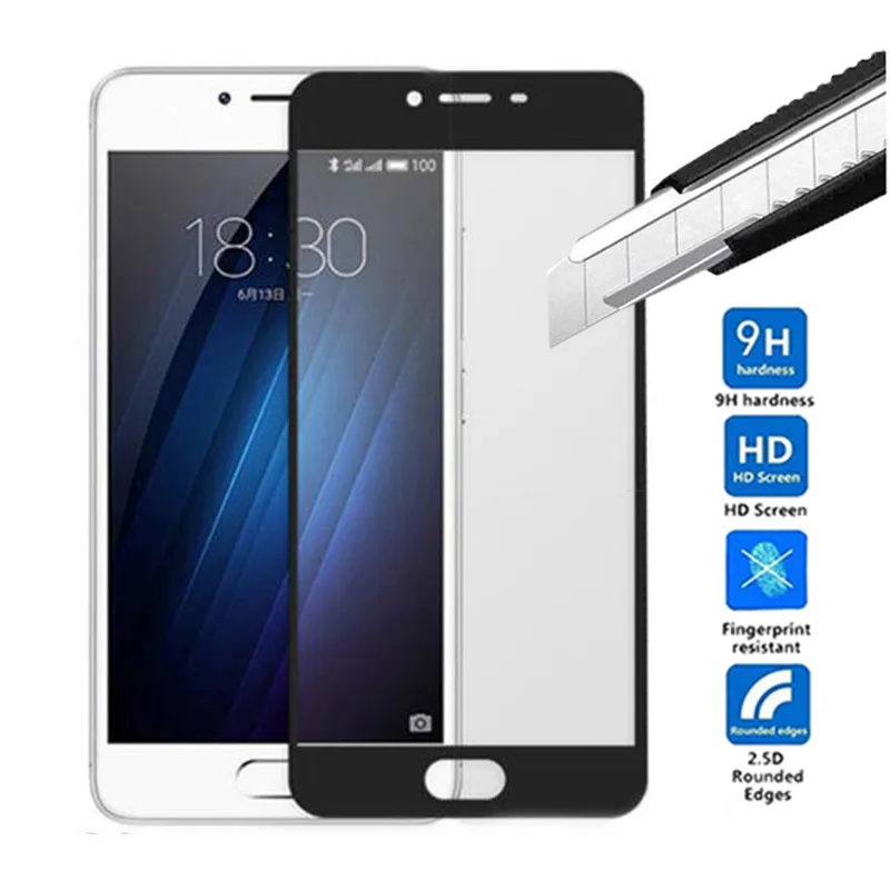 Для Meizu U20 закаленное стекло для Защита экрана 20 полное покрытие 2.5D защитный