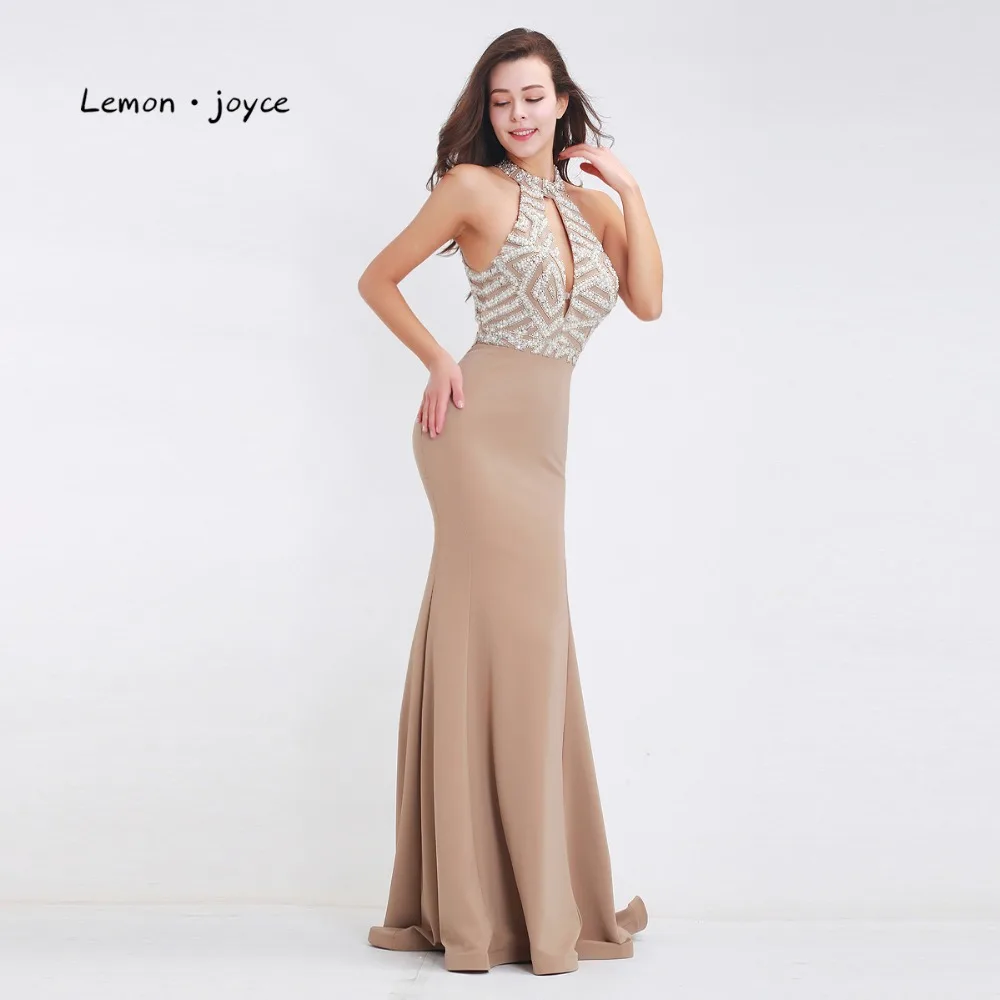 Женское вечернее платье с юбкой годе круглым вырезом и открытой спиной|party gown|plus