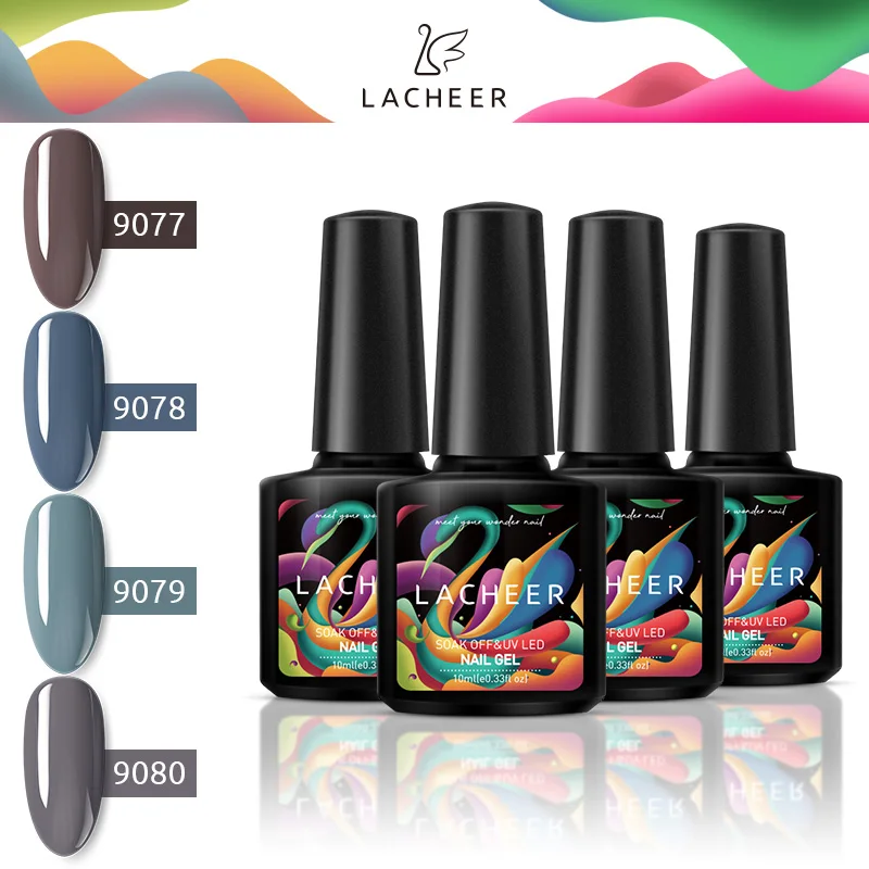 Lacheer набор лака для ногтей Дизайн в домашних условиях Полупостоянный Гибридный