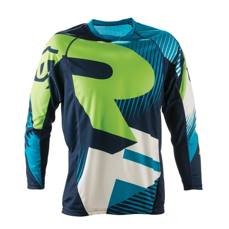 2019 для мотокросса велоспорта Джерси Новый camisetas motociclista Mayhem Lite блокатор черный/hi-viz