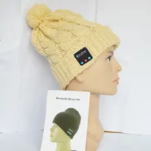 Мягкий Теплый Шапочка Шляпу Wireless Bluetooth Смарт Крышка Наушники Гарнитуры Динамик.