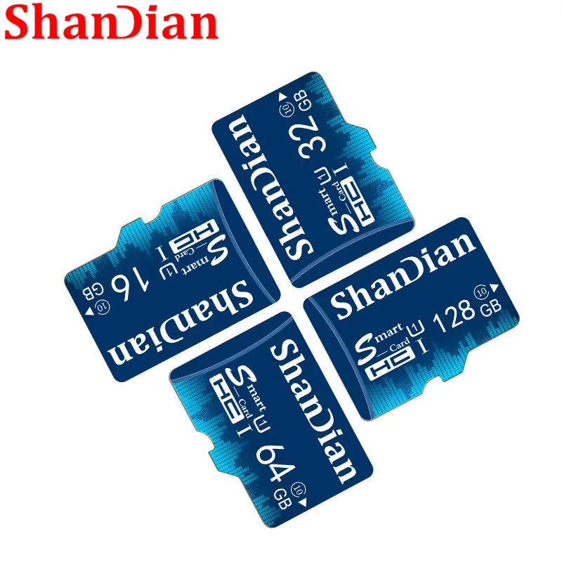 SHANDIAN карта памяти EVO 32G 95 МБ/с./с SDHC MicroSD 64 ГБ 8 ГБ 16 ГБ 4 к Micro SD TF