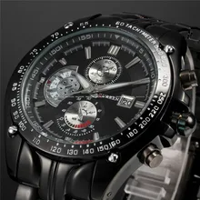 CURREN Calendar Display Black Stainless Steel Montre Homme 2018 Sport Wrist Watch Top Brand Luxury Men Quartz Male Clock Relogio CURREN Calendar Display Black Stainless Steel Montre Homme 2018 Sport Wrist Watch Top Brand Luxury Men Quartz Male Clock Relogio