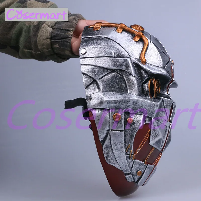 Cos Hot Game Dishonored Helmet Wearable Masks Cosplay Corvo Attano Mask Hard Resin Halloween Party