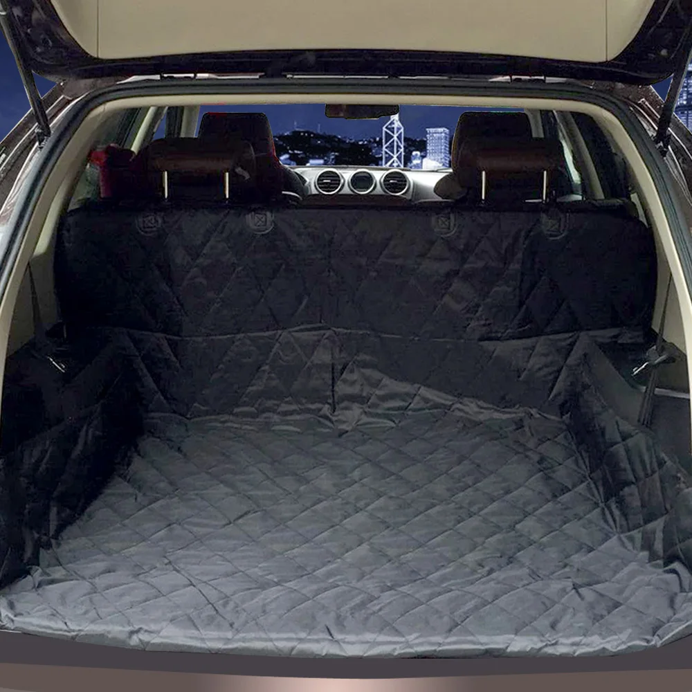 Dual-Use Soft SUV Dog Car Trunk Mat Pet Dog Car Seat Cover Pet Barrier Protect Floor From Spills And Nail Scratches