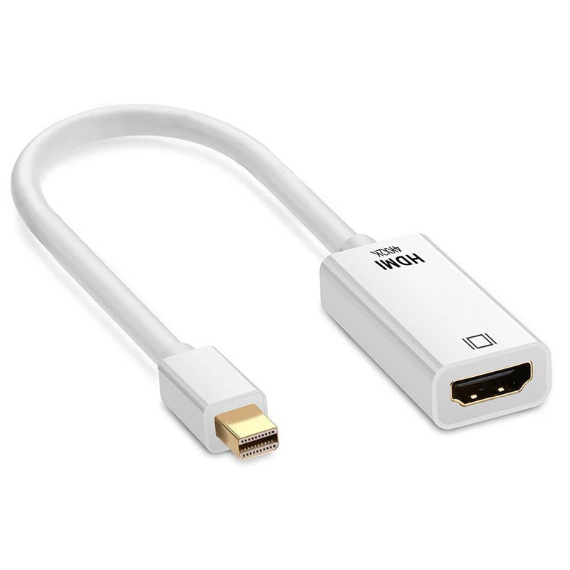 Переходник Mini Displayport на HDMI конвертер 4K Thunderbolt 2 для MacBook Air 13 адаптер iMac Chromebook DP