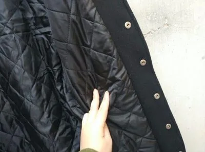 Японское модное женское длинное пальто из натуральной овчины, шерстяное кашемировое лоскутное пальто, куртки с хлопковой подкладкой черного цвета размера плюс xxl 2xl