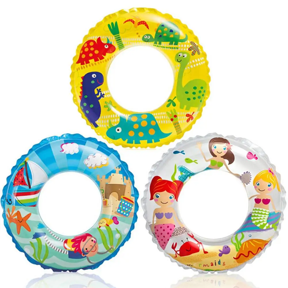 

Baby Swimming Float Pool Inflatable Kids Swim Ring PVC Pool Water Fun toy For Child 6-10 Years