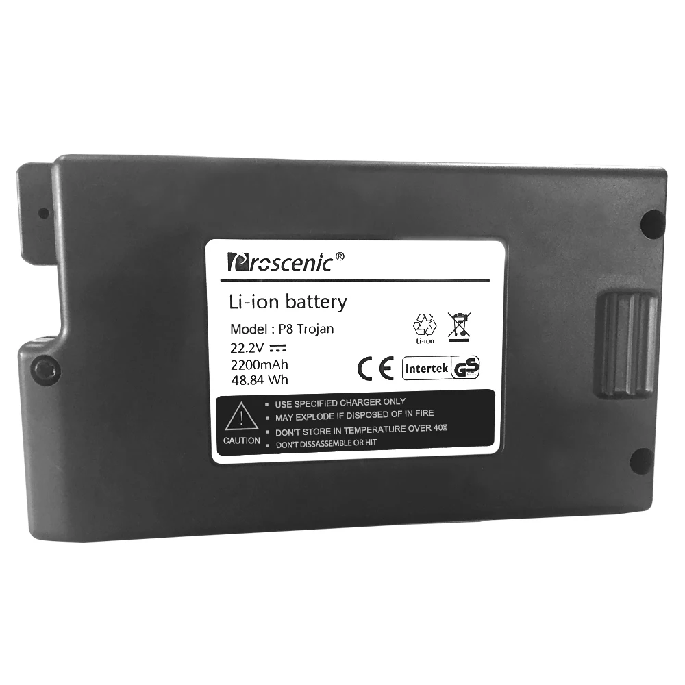 Proscenic P8 аккумулятор 22 2 V 2200MA ручной беспроводной пылесос батарея Trojan|Запчасти для